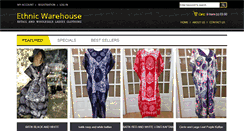 Desktop Screenshot of ethnic-warehouse.com